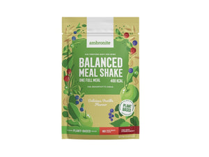 Balanced Meal Shake Full Meal Pouch Vanilla Flavor