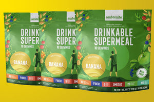 Ambronite Supermeal - 3 x 1600 kcal Bundle, Banana, 10% Off